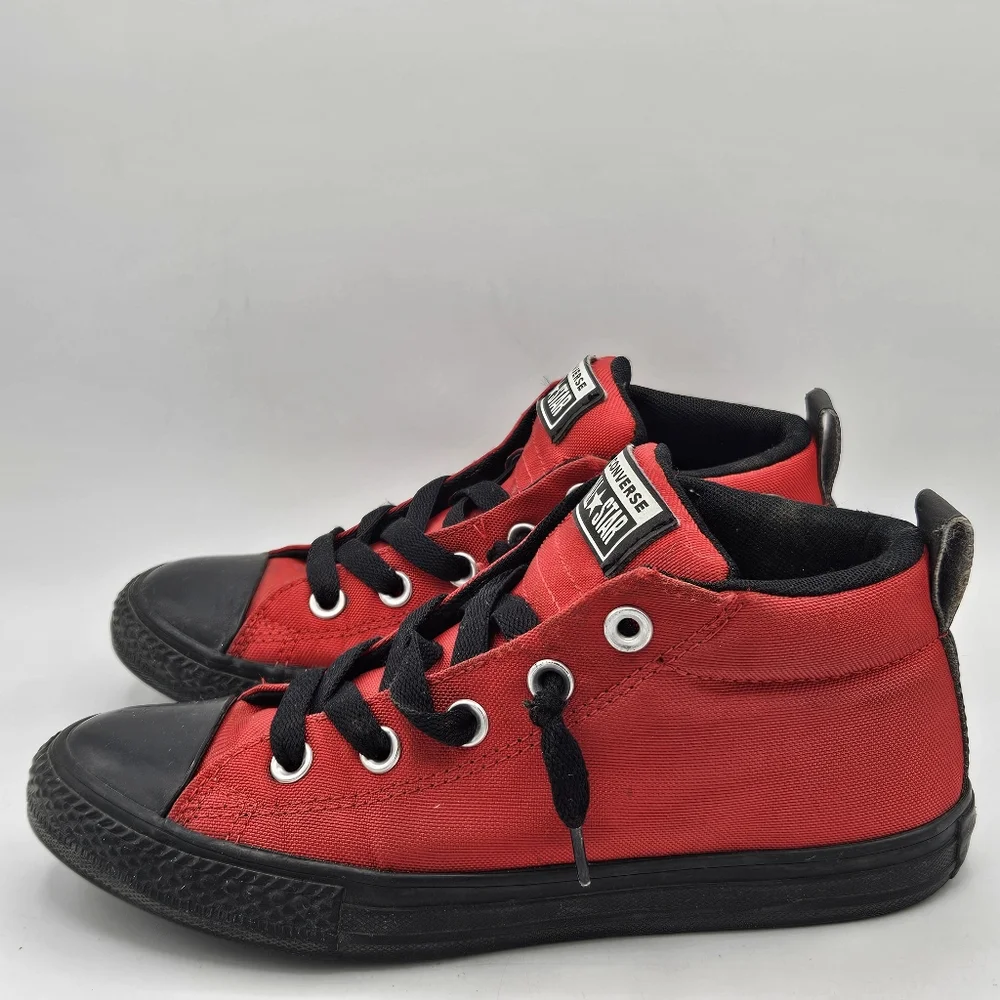 Converse Chuck Taylor Red High Top Shoes Kids Size 3